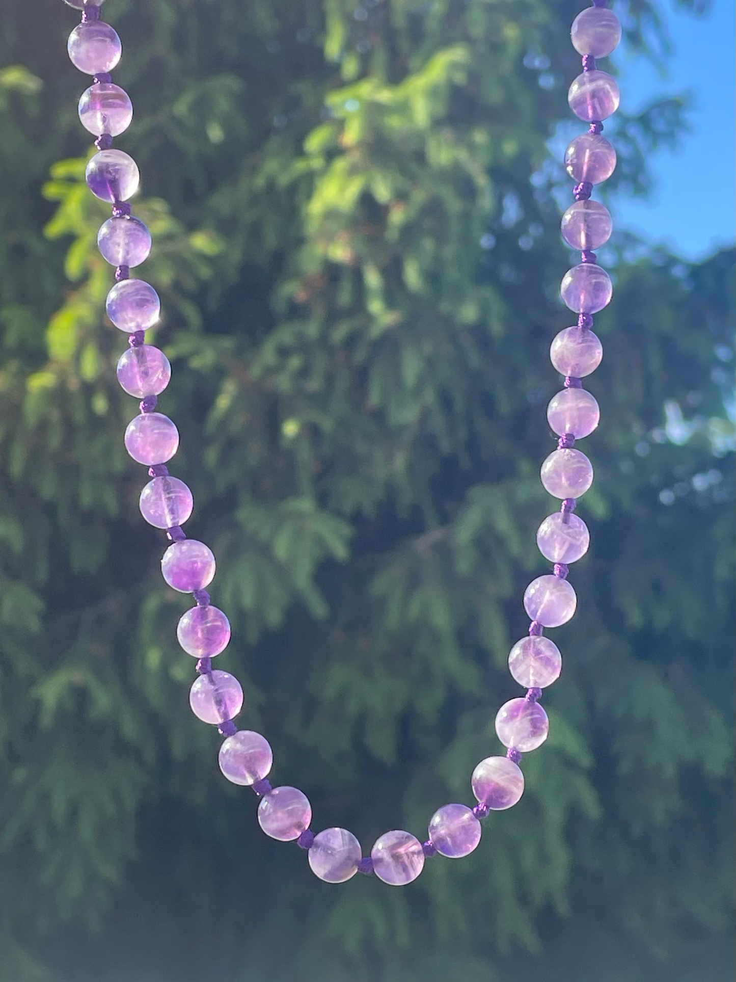 Amethyst Kugelkette