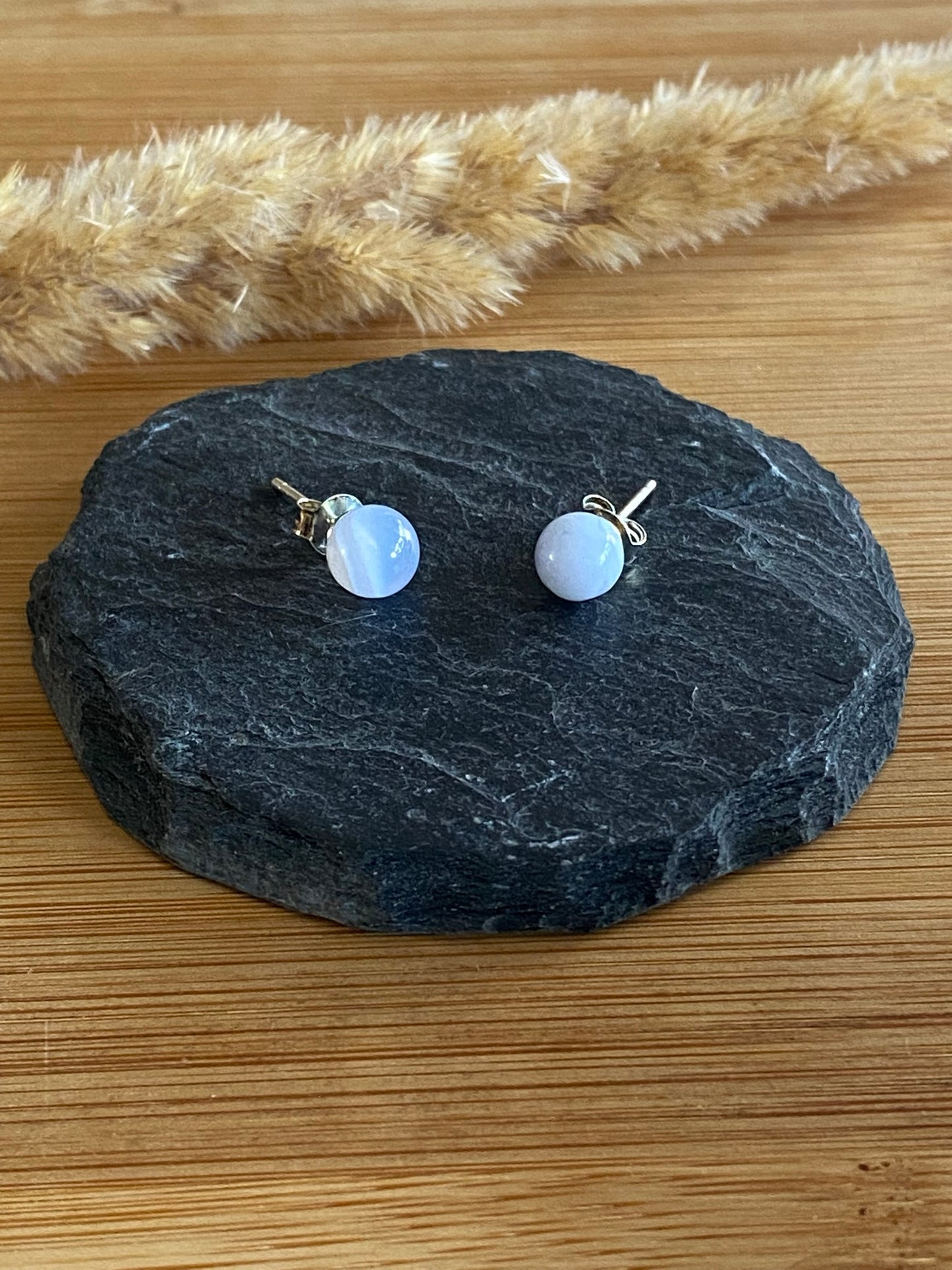 Chalcedon Ohrstecker