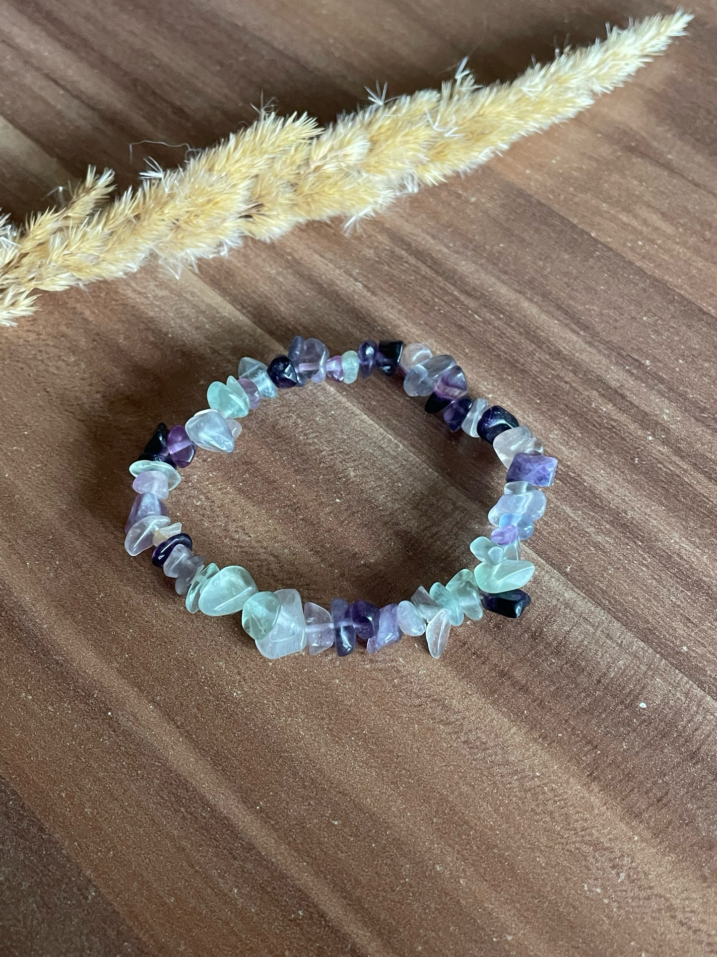 Fluorit Splitterarmband