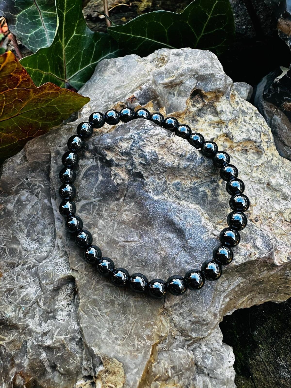 Hämatit Kugelarmband 6mm