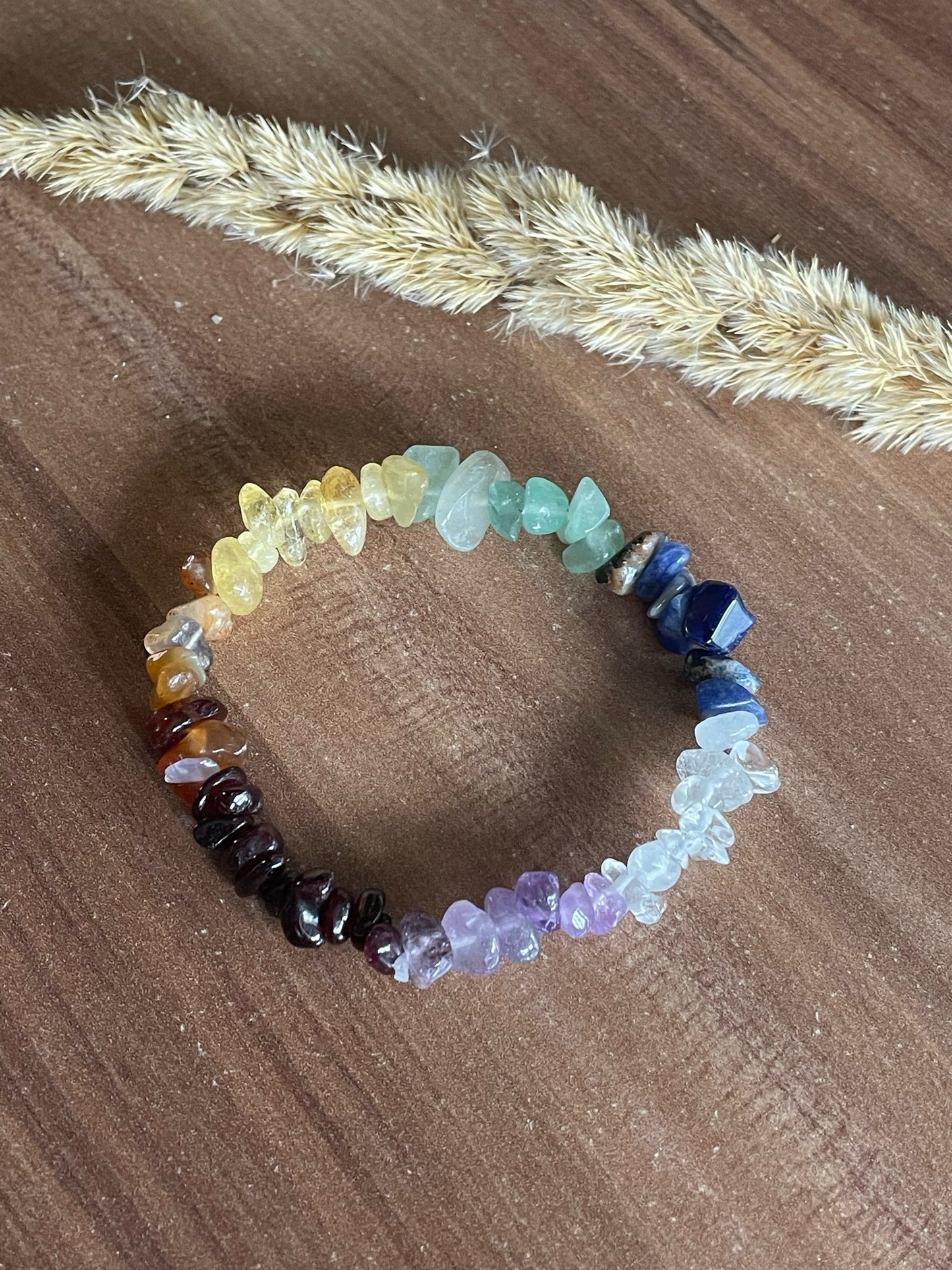 7 Chakren Splitterarmband