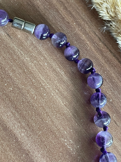 Amethyst Kugelkette