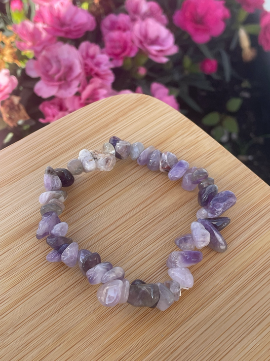 Amethyst Splitterarmband