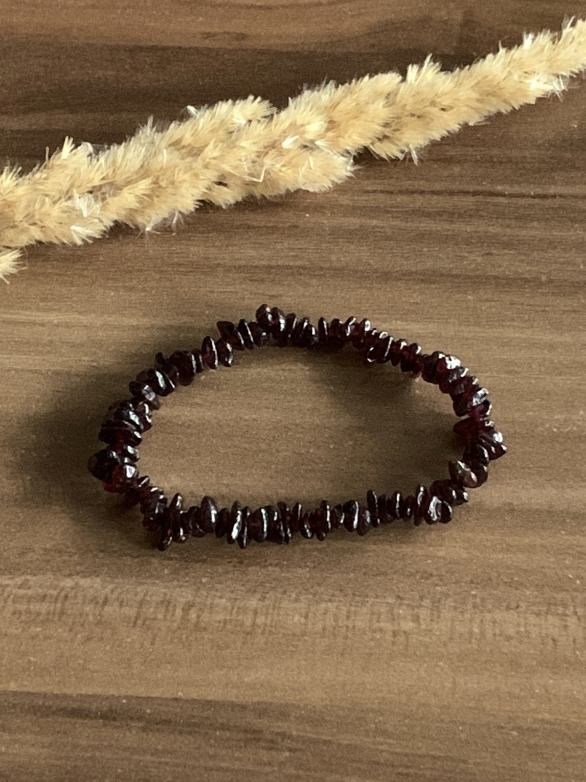 Blutgranat Splitterarmband