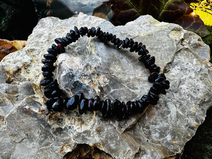 Blutgranat Splitterarmband