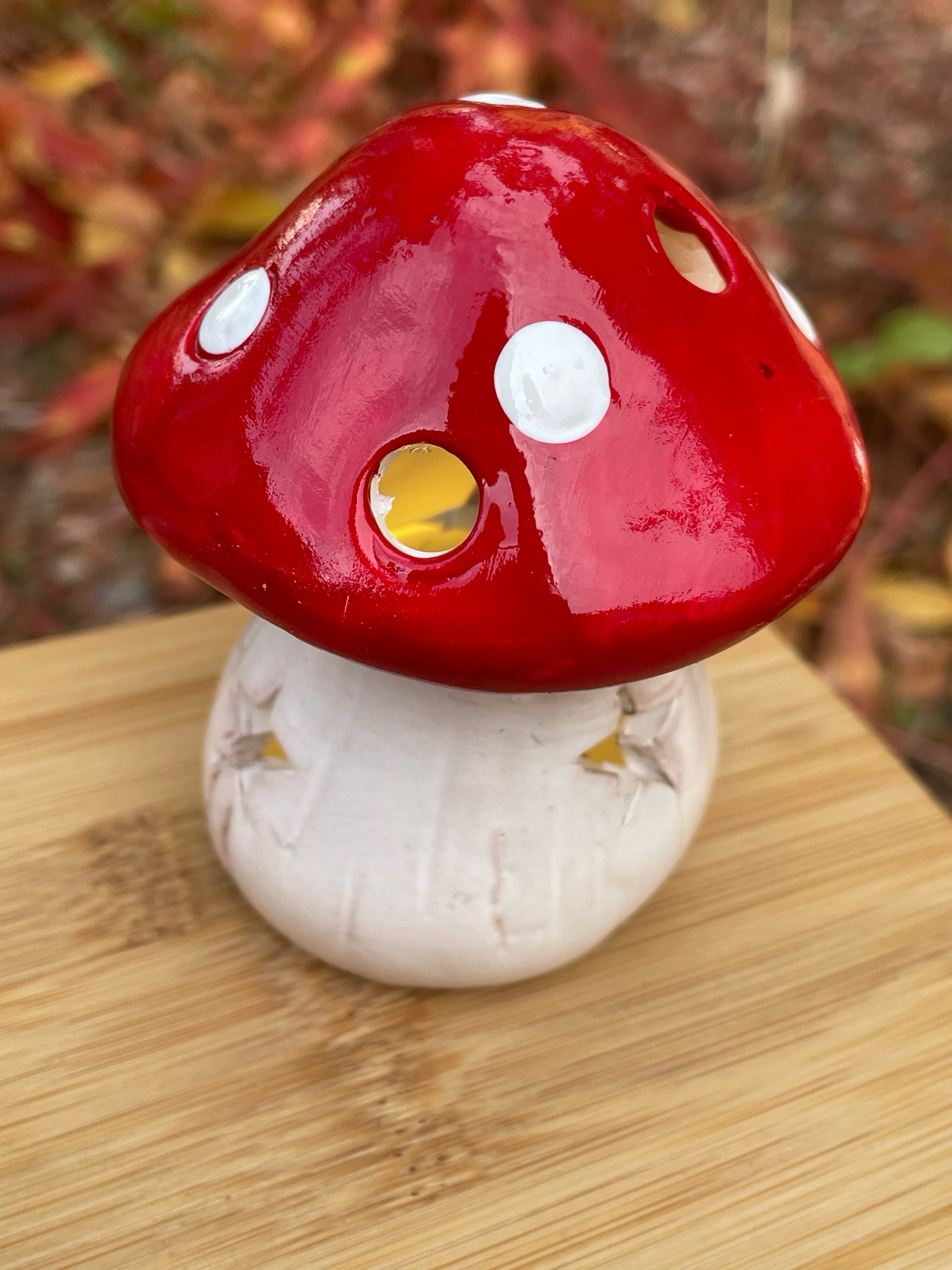 LED Fliegenpilz Licht Deko