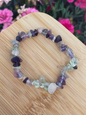 Fluorit Splitterarmband