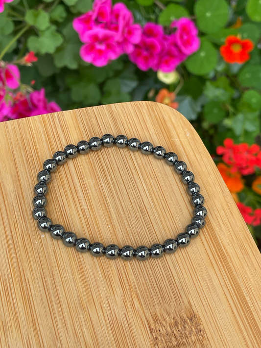 Hämatit Kugelarmband 6mm