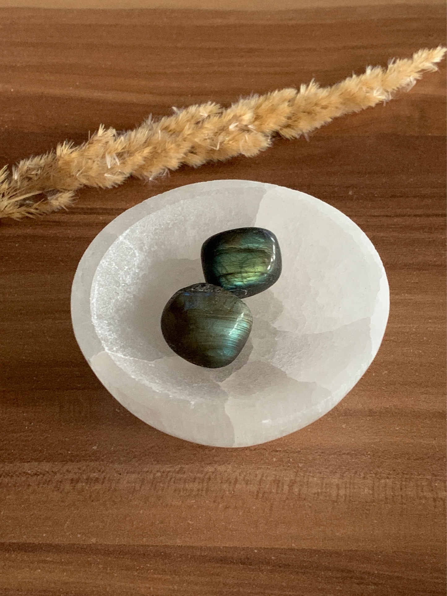 Labradorit Trommelstein